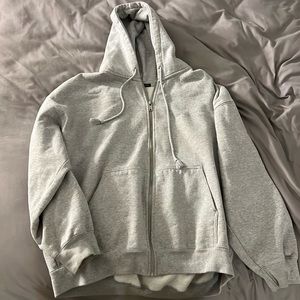Brandy melville oversized zip up